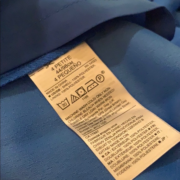 Banana Republic Cobalt Blue Sleeveless Blouson Mini Dress - Picture 8 of 8